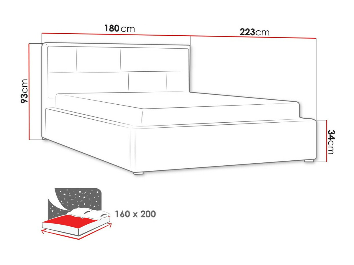 Bed Pomona 104 (Victoria 14 868)