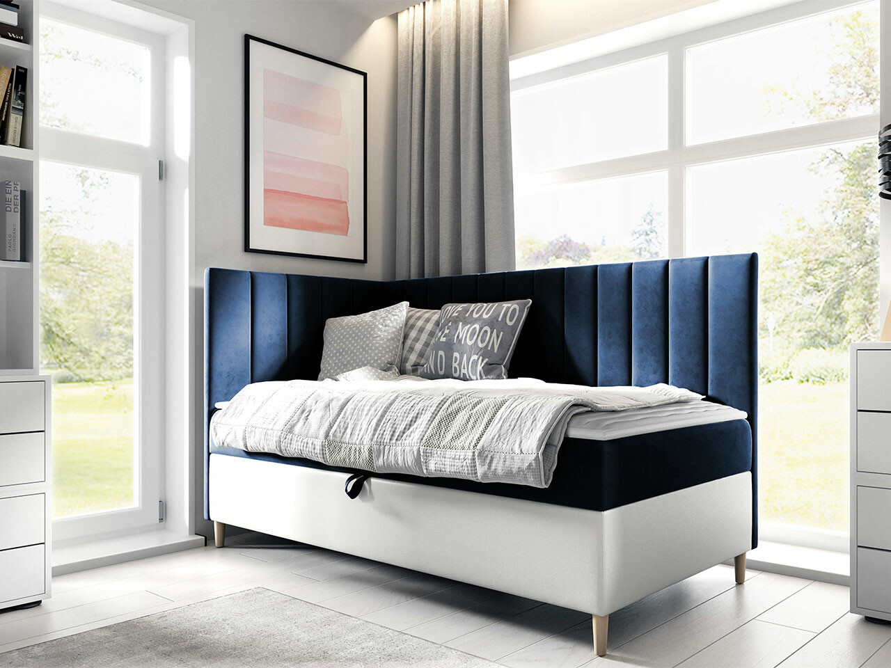 Boxspring Lucus (Soft 017 + Fresh 11)