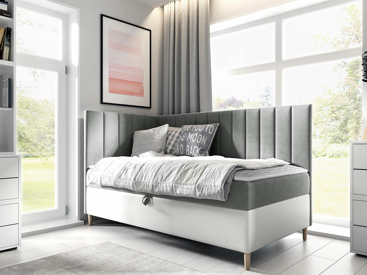 Boxspring Lucus (Soft 017 + Fresh 14)