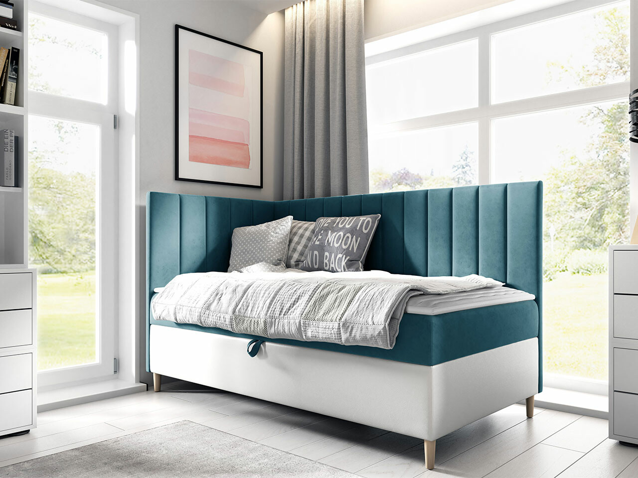 Boxspring Lucus (Soft 017 + Fresh 34)