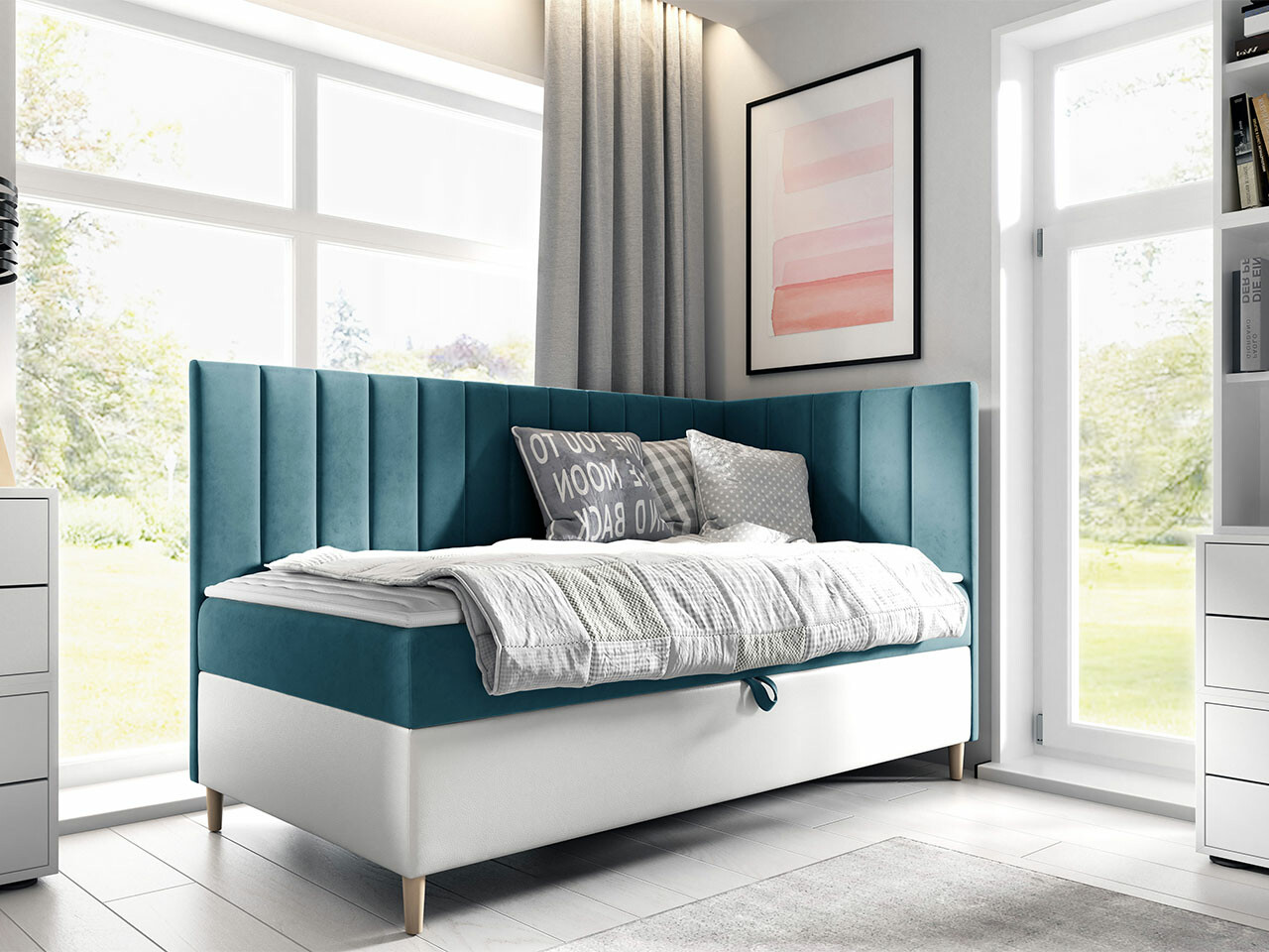 Boxspring Lucus (Soft 017 + Fresh 34)
