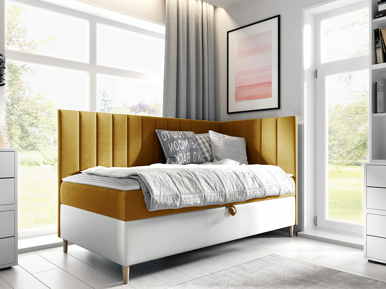 Boxspring Lucus (Soft 017 + Fresh 37)