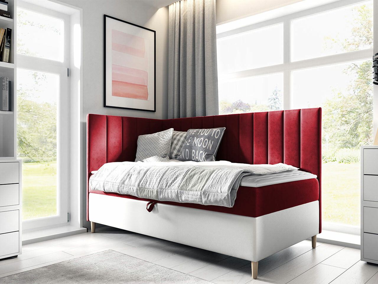 Boxspring Lucus (Soft 017 + Fresh 8)