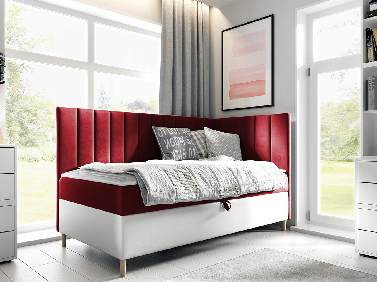 Boxspring Lucus (Soft 017 + Fresh 8)