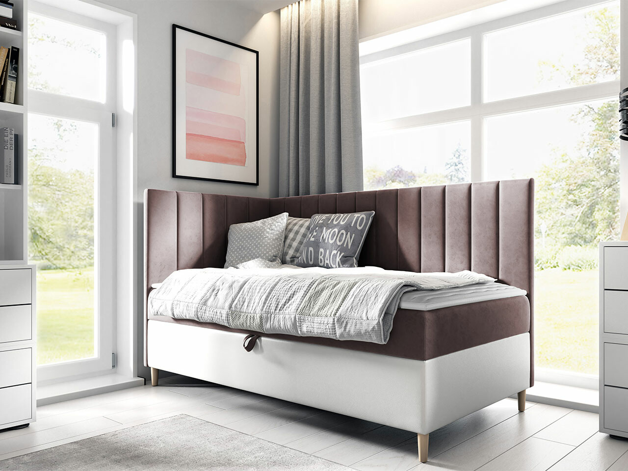Boxspring Lucus (Soft 017 + Fresh 9)