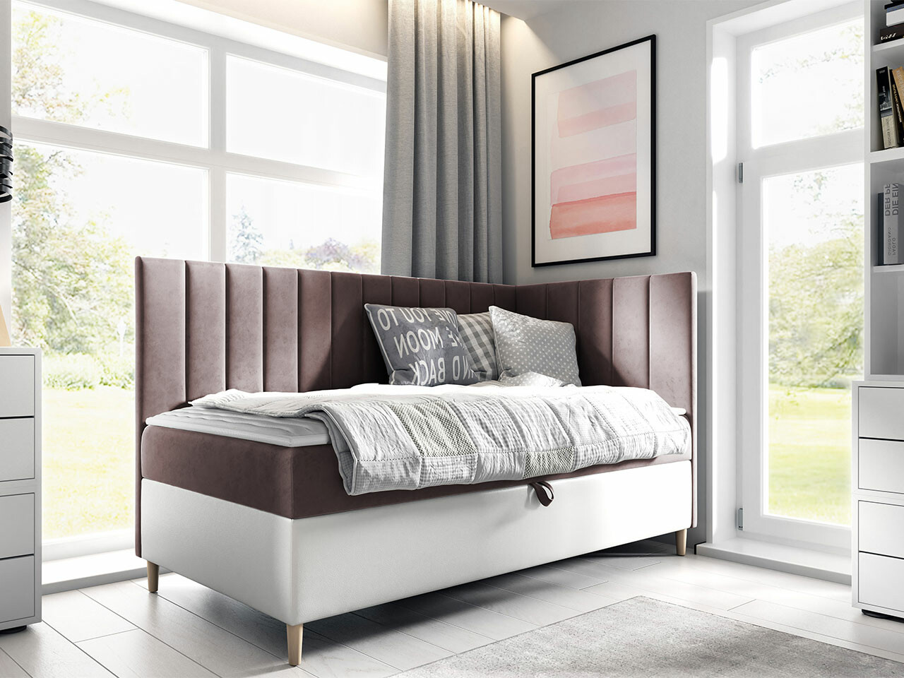 Boxspring Lucus (Soft 017 + Fresh 9)