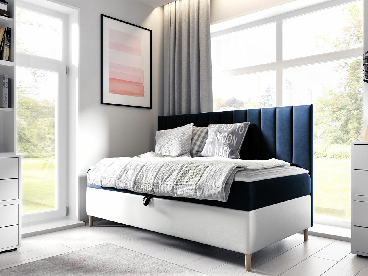 Boxspring Lucus I (Soft 017 + Fresh 11)