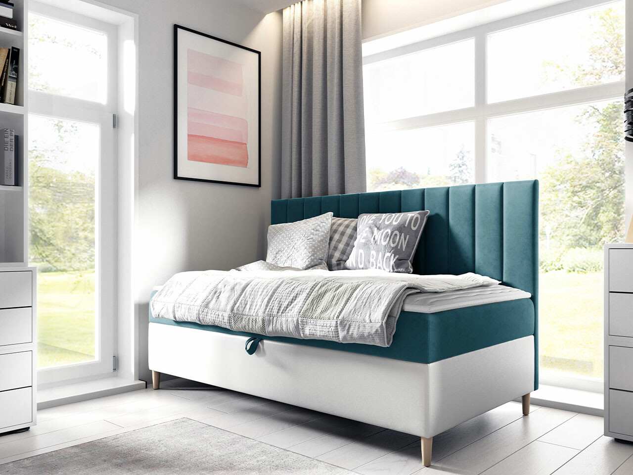 Boxspring Lucus I (Soft 017 + Fresh 34)