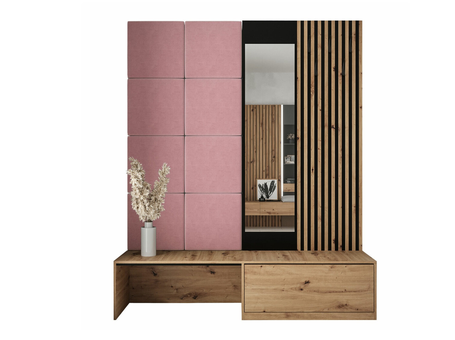 Gangmeubelset Fabor (Artisan eiken + Manila 09)