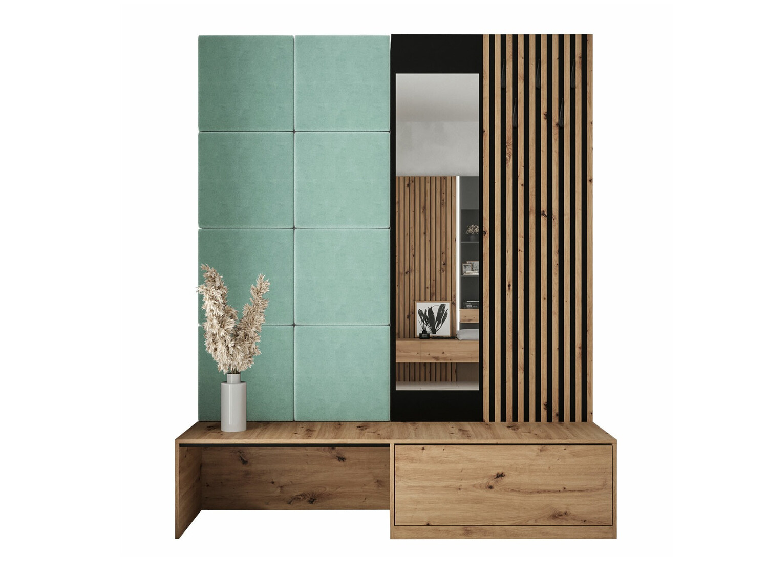 Gangmeubelset Fabor (Artisan eiken + Manila 11)