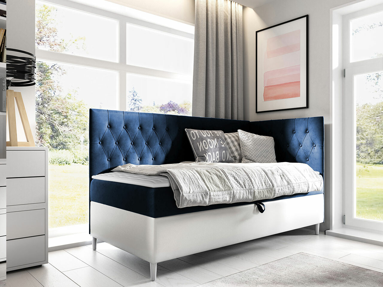 Boxspring Lucus III (Soft 017 + Fresh 11)