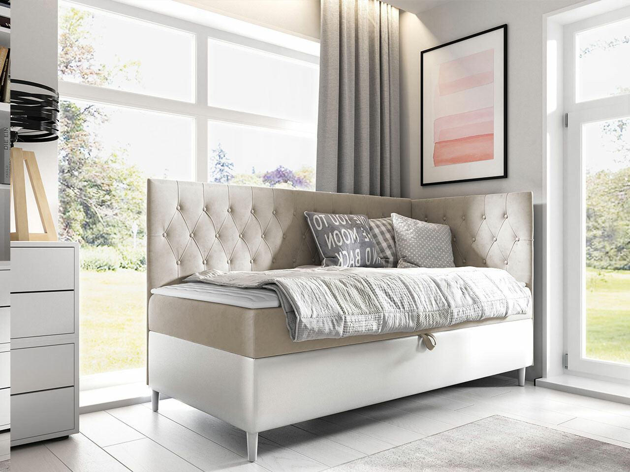 Boxspring Lucus III (Soft 017 + Fresh 1)