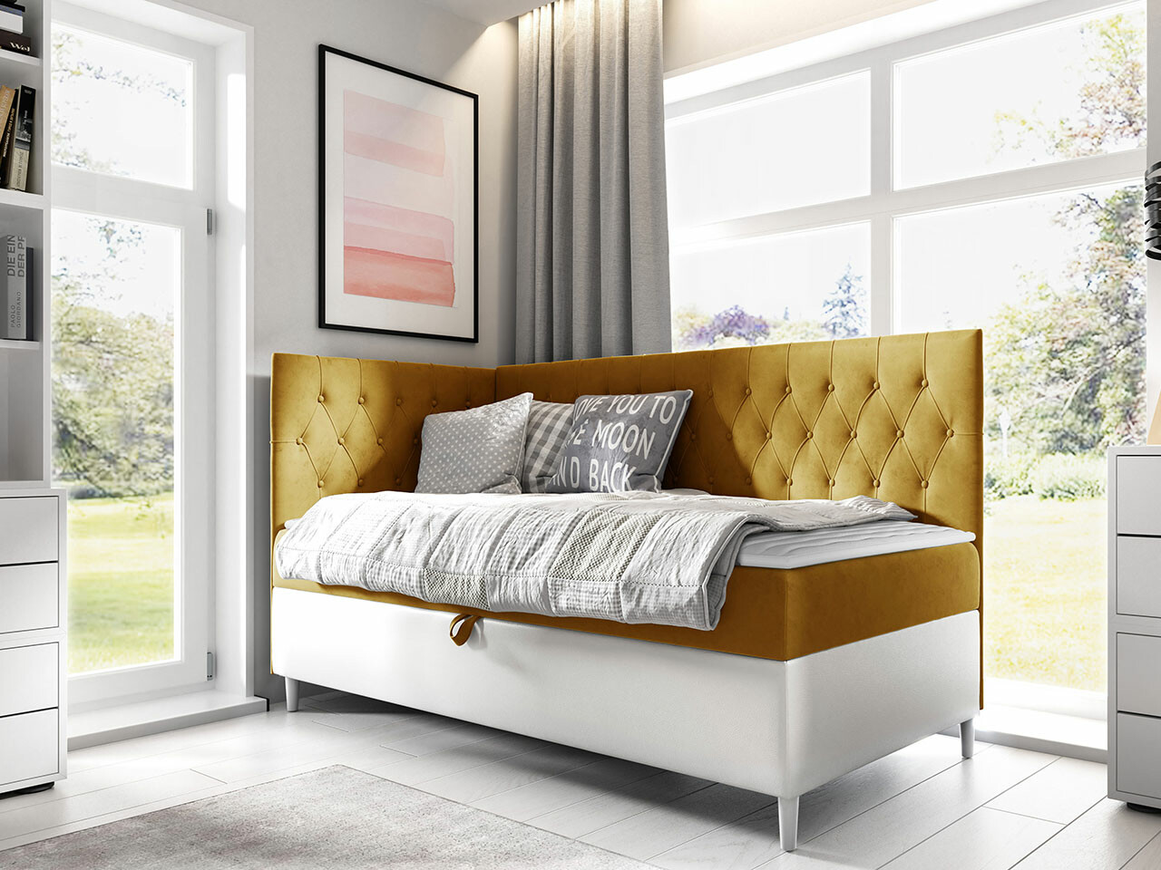 Boxspring Lucus III (Soft 017 + Fresh 37)
