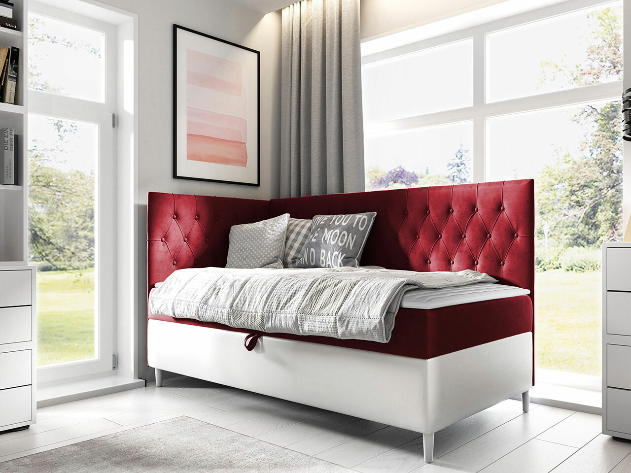 Boxspring Lucus III (Soft 017 + Fresh 8)