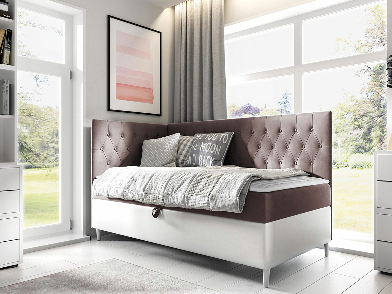 Boxspring Lucus III (Soft 017 + Fresh 9)