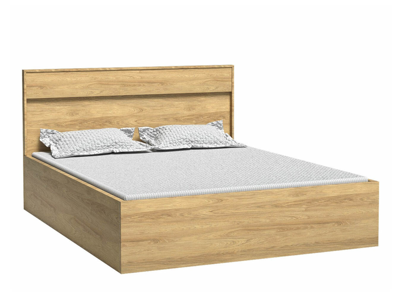 Bed Etrmoni 113 (Licht hout)