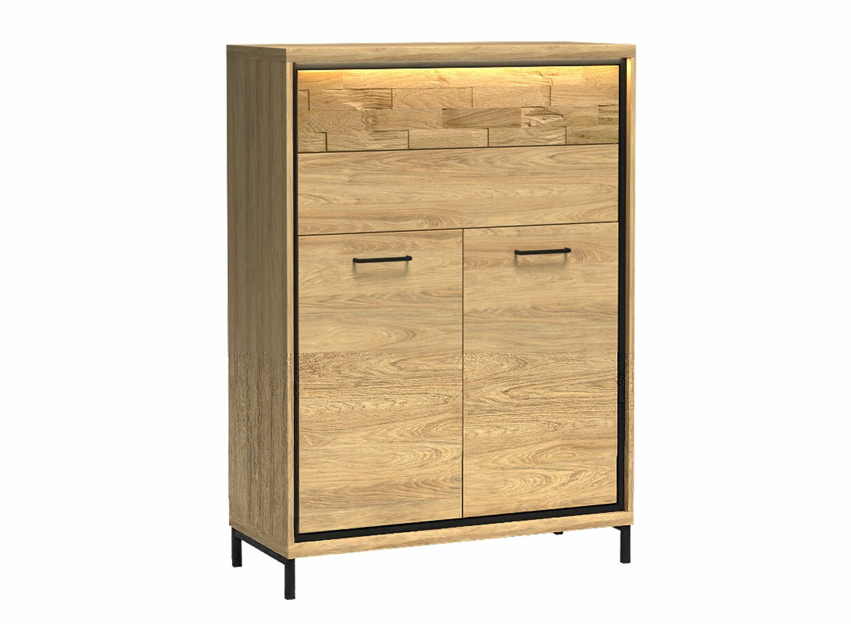 Ladekast Etrmoni 103 (Licht hout + Eiken)