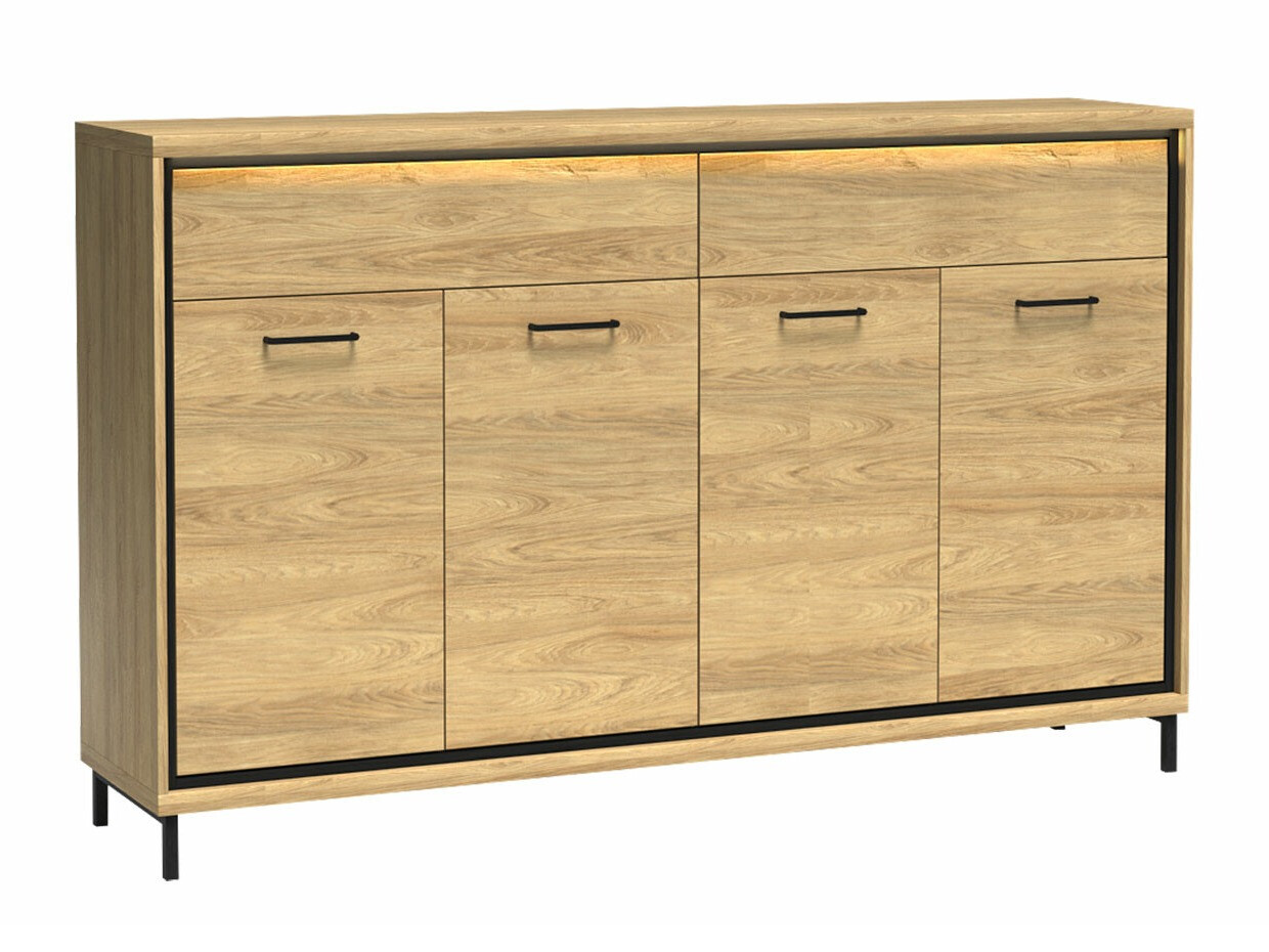 Ladekast Etrmoni 105 (Licht hout)