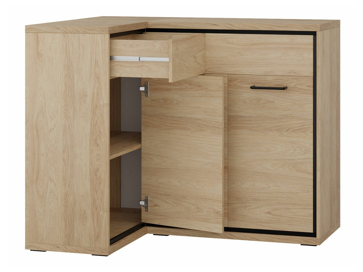 Hoekladekast Etrmoni 121 (Licht hout)