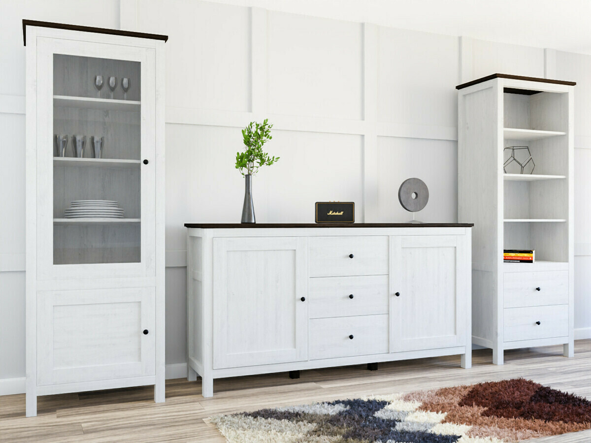 Boekenkast Sordoro 113 (Sibu lariks + Larico den)