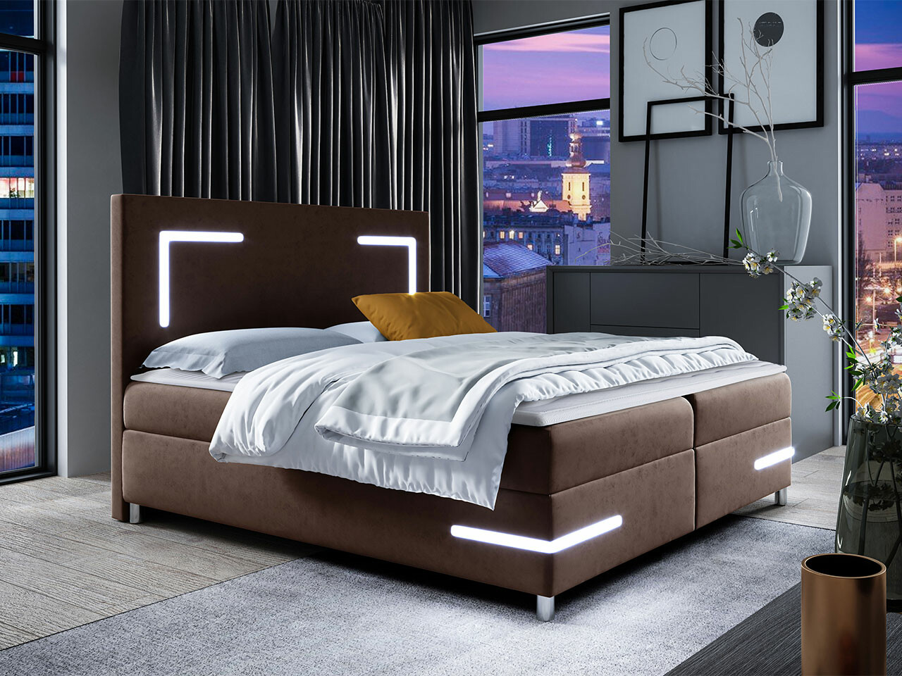 Boxspring Baltimore 173 (Fresh 4)
