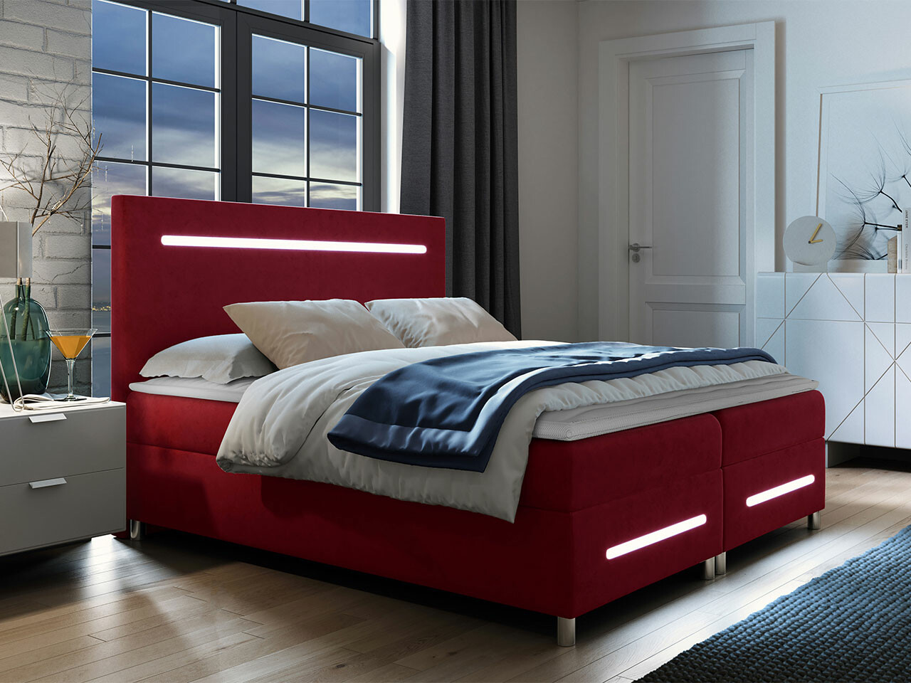 Boxspring Pluvia (Fresh 8)