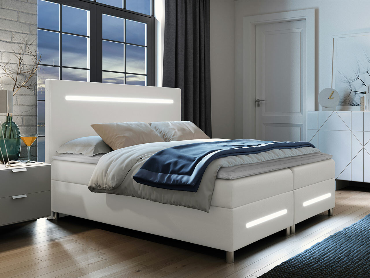 Boxspring Pluvia (Soft 017)