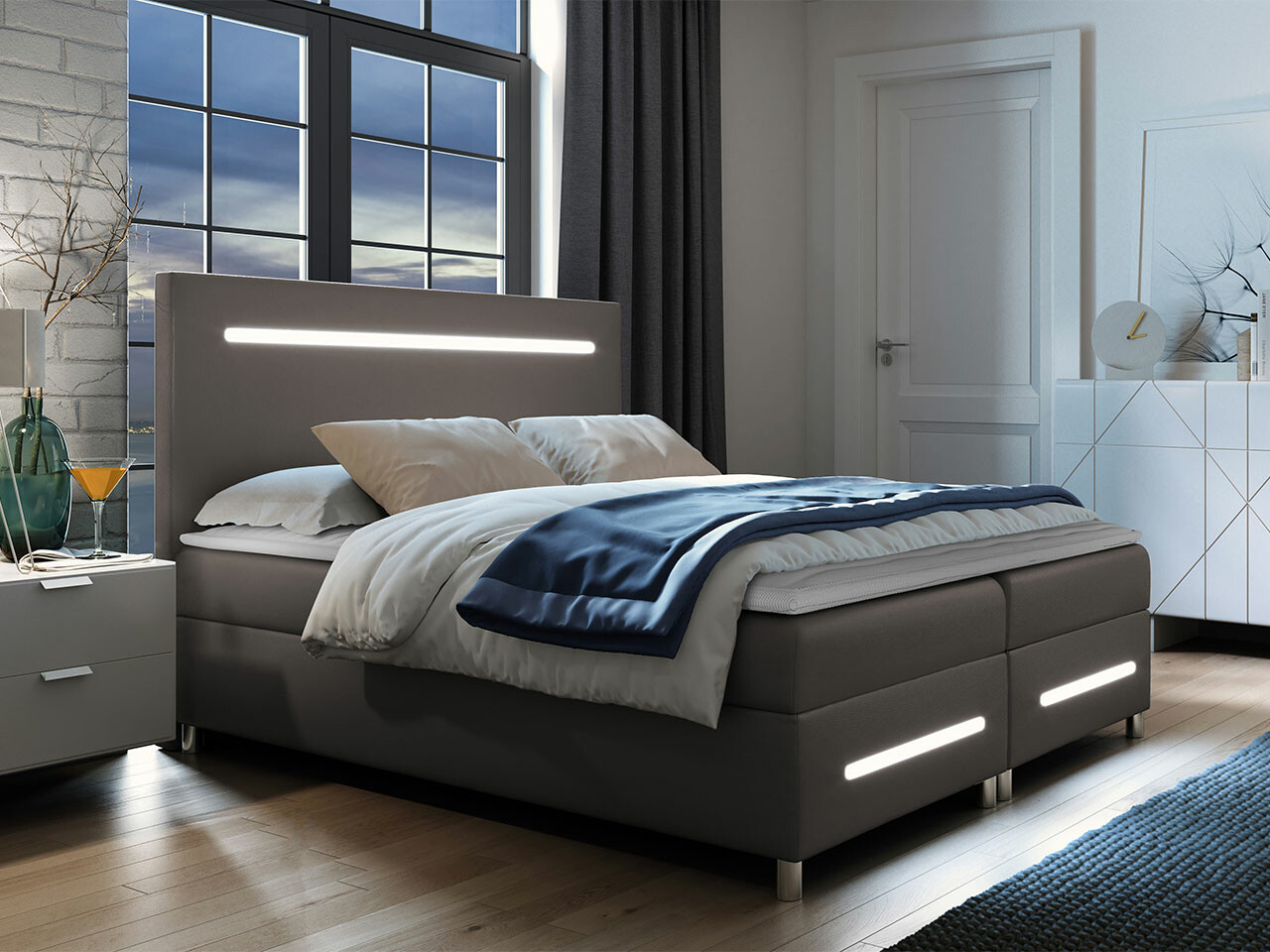 Boxspring Pluvia (Soft 029)