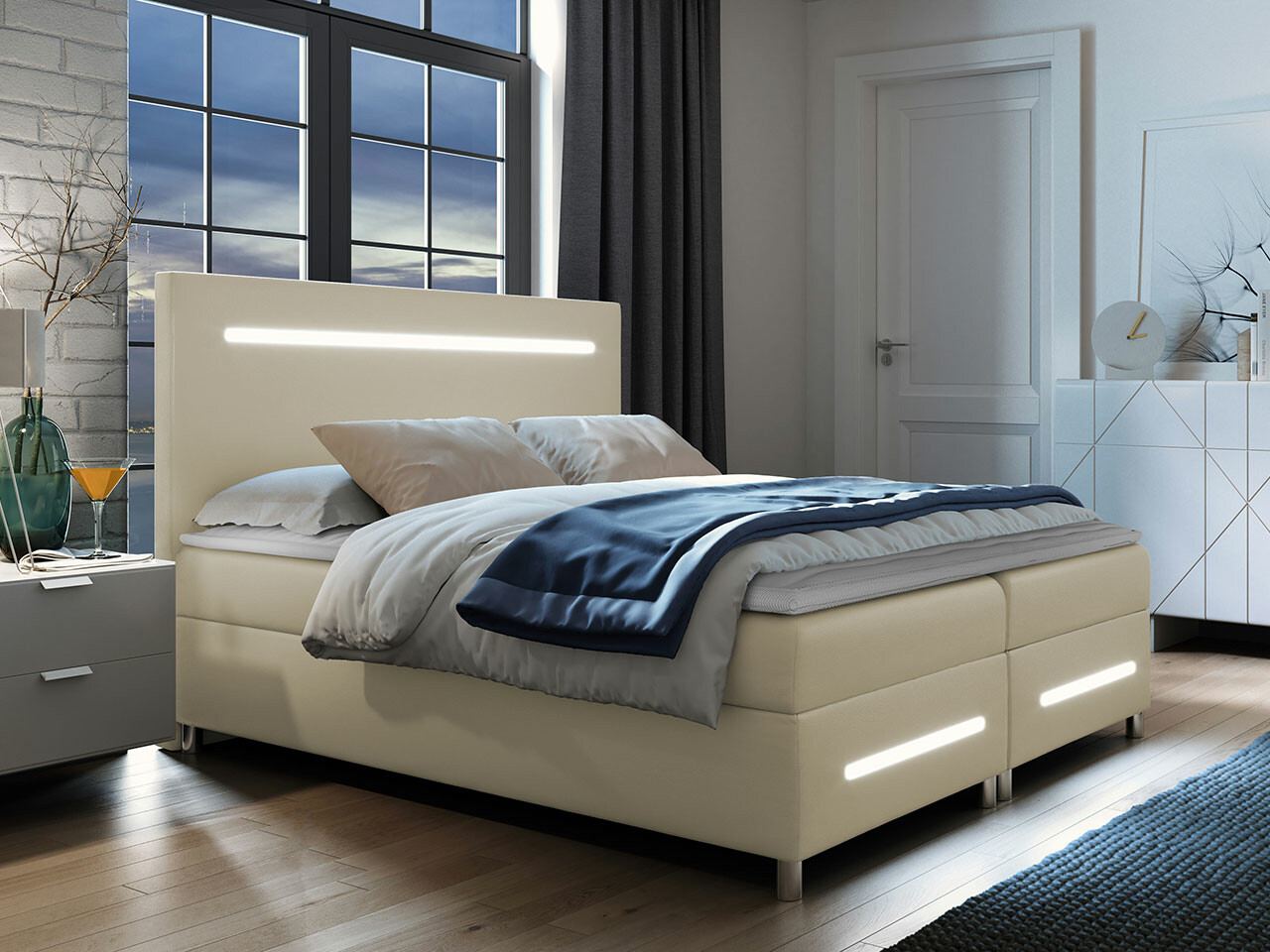 Boxspring Pluvia (Soft 033)