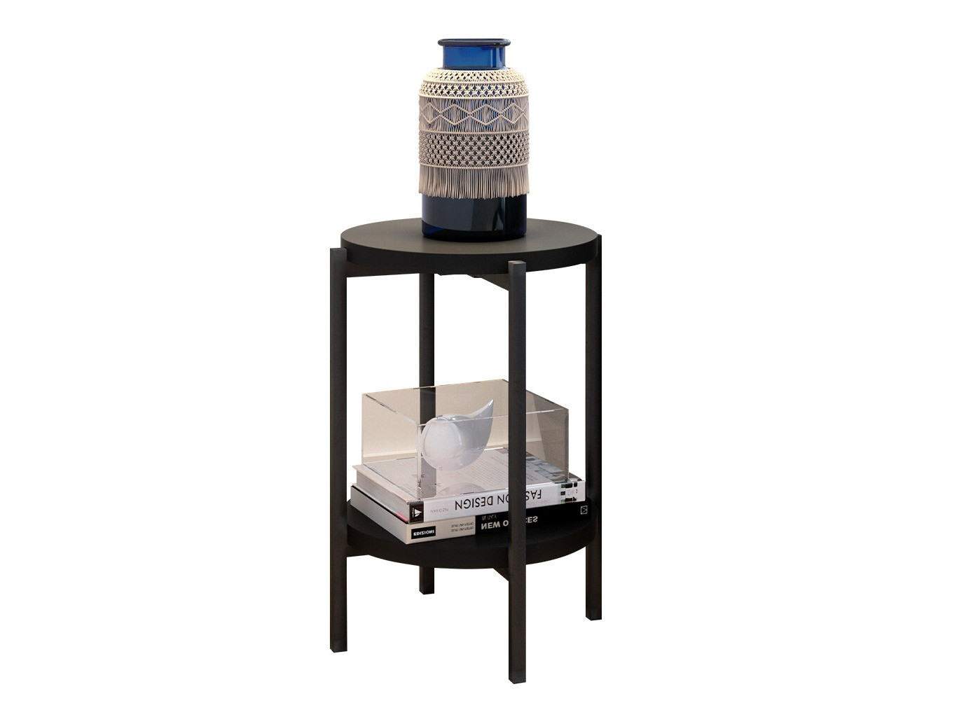 Bijzettafel Providence 179 (Zwart)