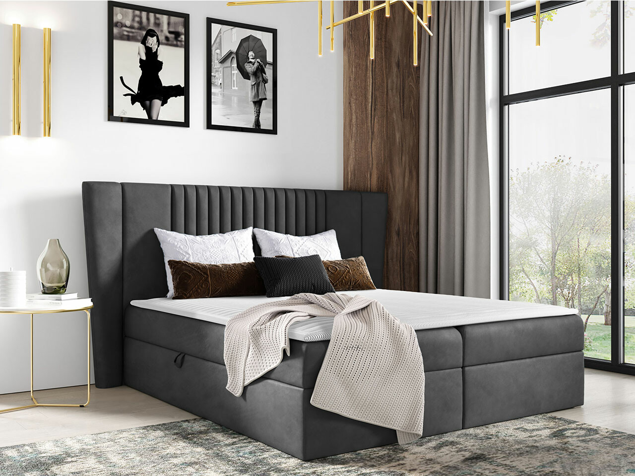 Boxspring Fenestra (Magic Velvet 2271)