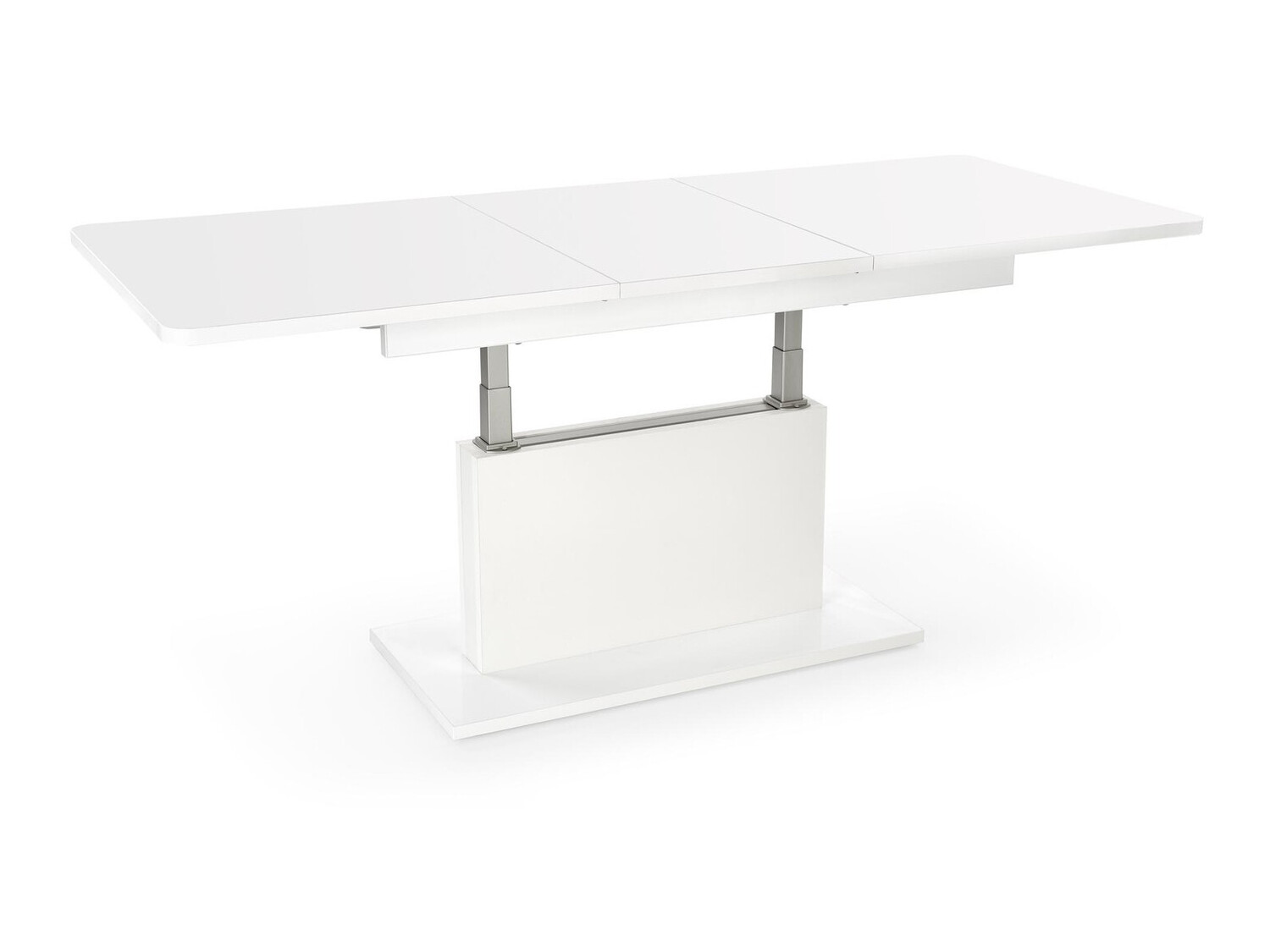 Transformeerbare salontafel Houston 1253 (Mat wit)