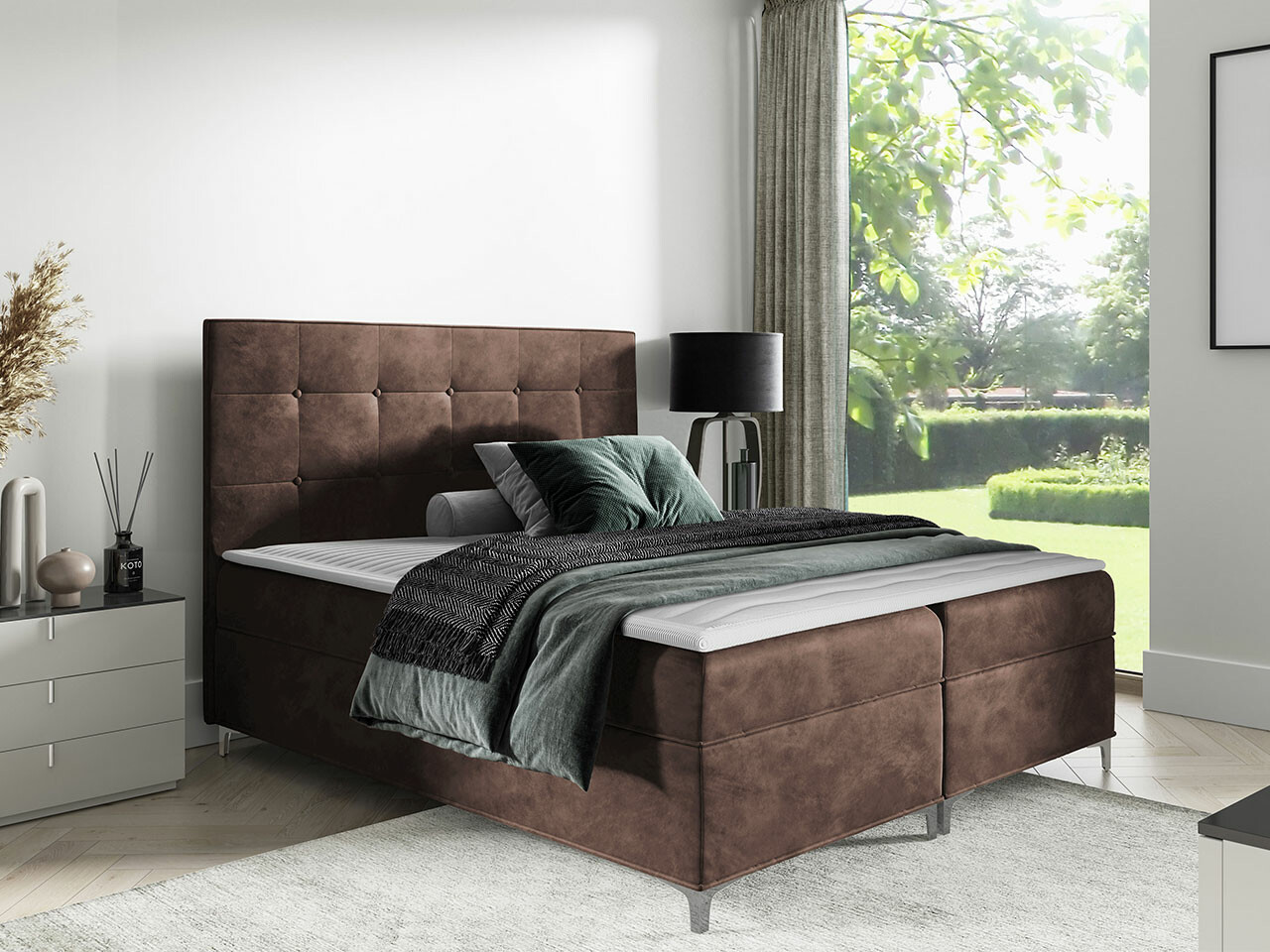 Boxspring Baltimore 185 (Fresh 4)