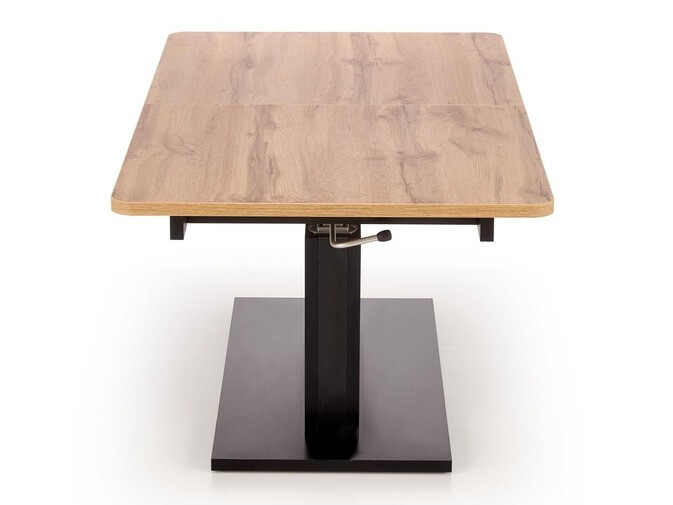 Salontafel transformator Houston 1253 (Wotan eik + Zwart)