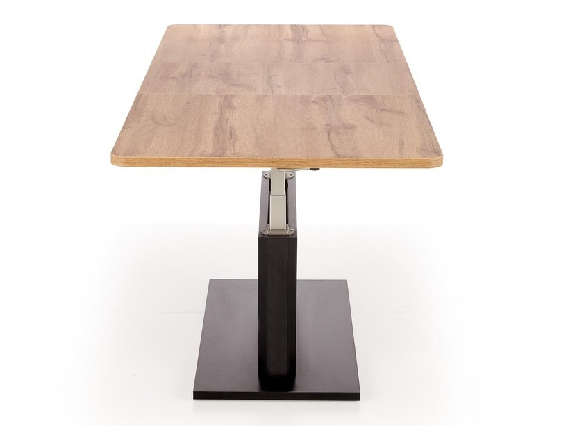 Transformeerbare salontafel Houston 1253 (Wotan eik + Zwart)