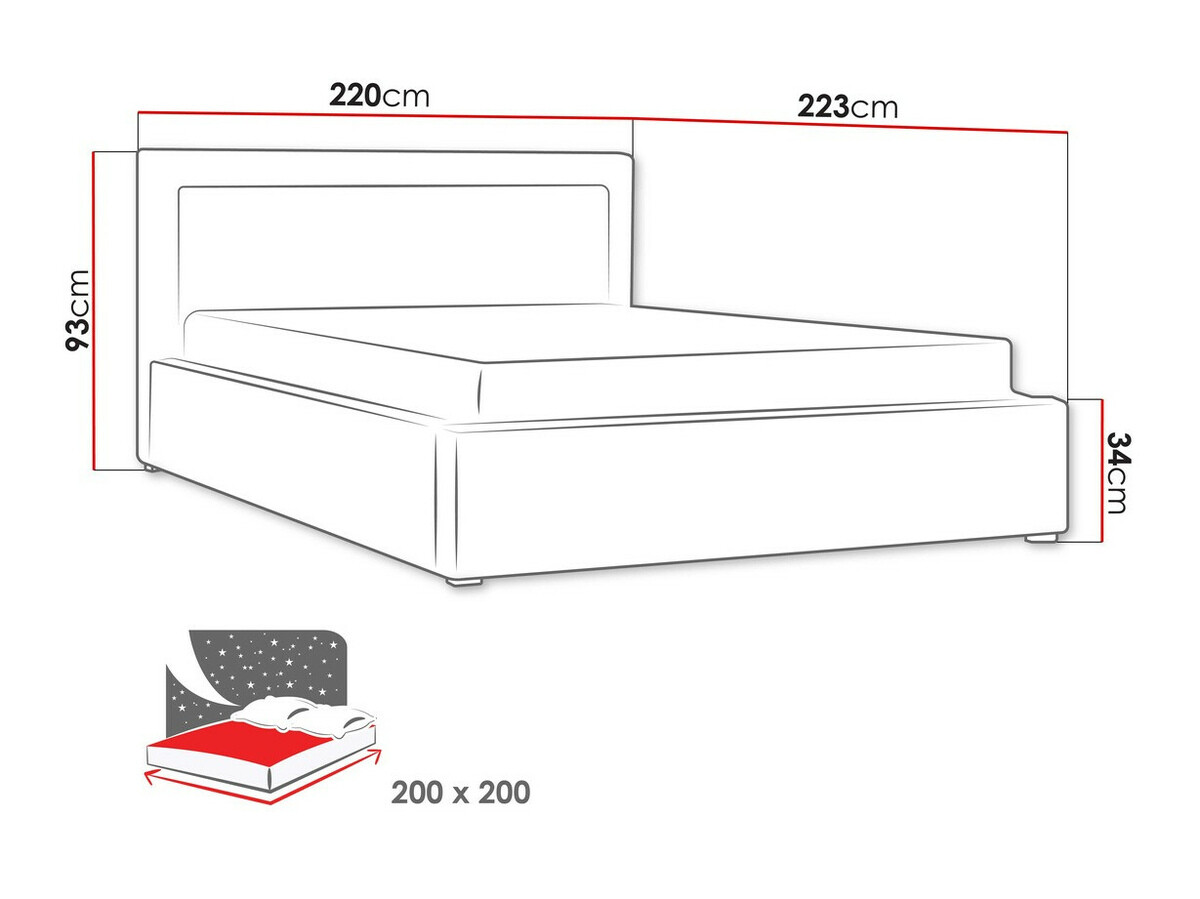 Bed Pomona 102 (Victoria 14 853)