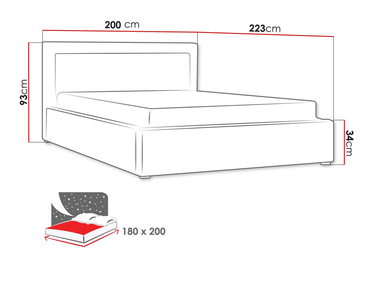 Bed Pomona 102 (Victoria 14 867)