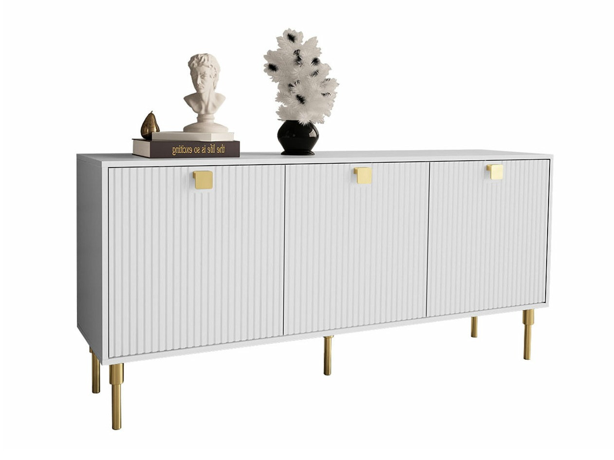 Dressoir Merced 120 (Wit + Gouden)