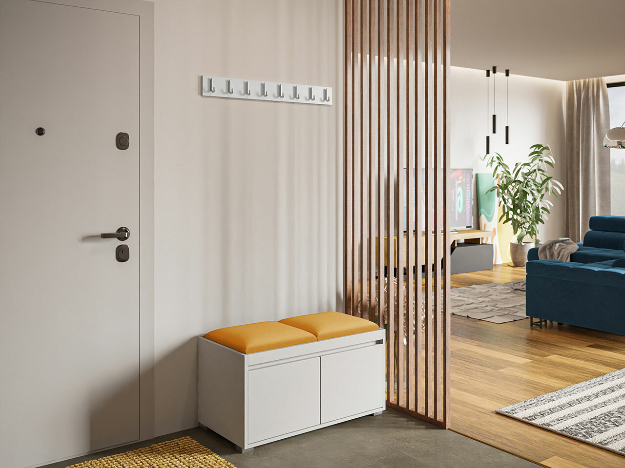 Gangmeubelset Comfivo 386 (Wit + Manila 32)