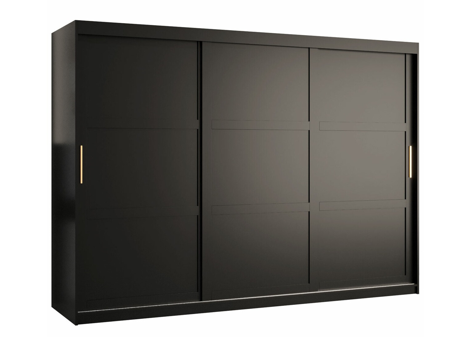 Kledingkast Ferfere 102 (Zwart)