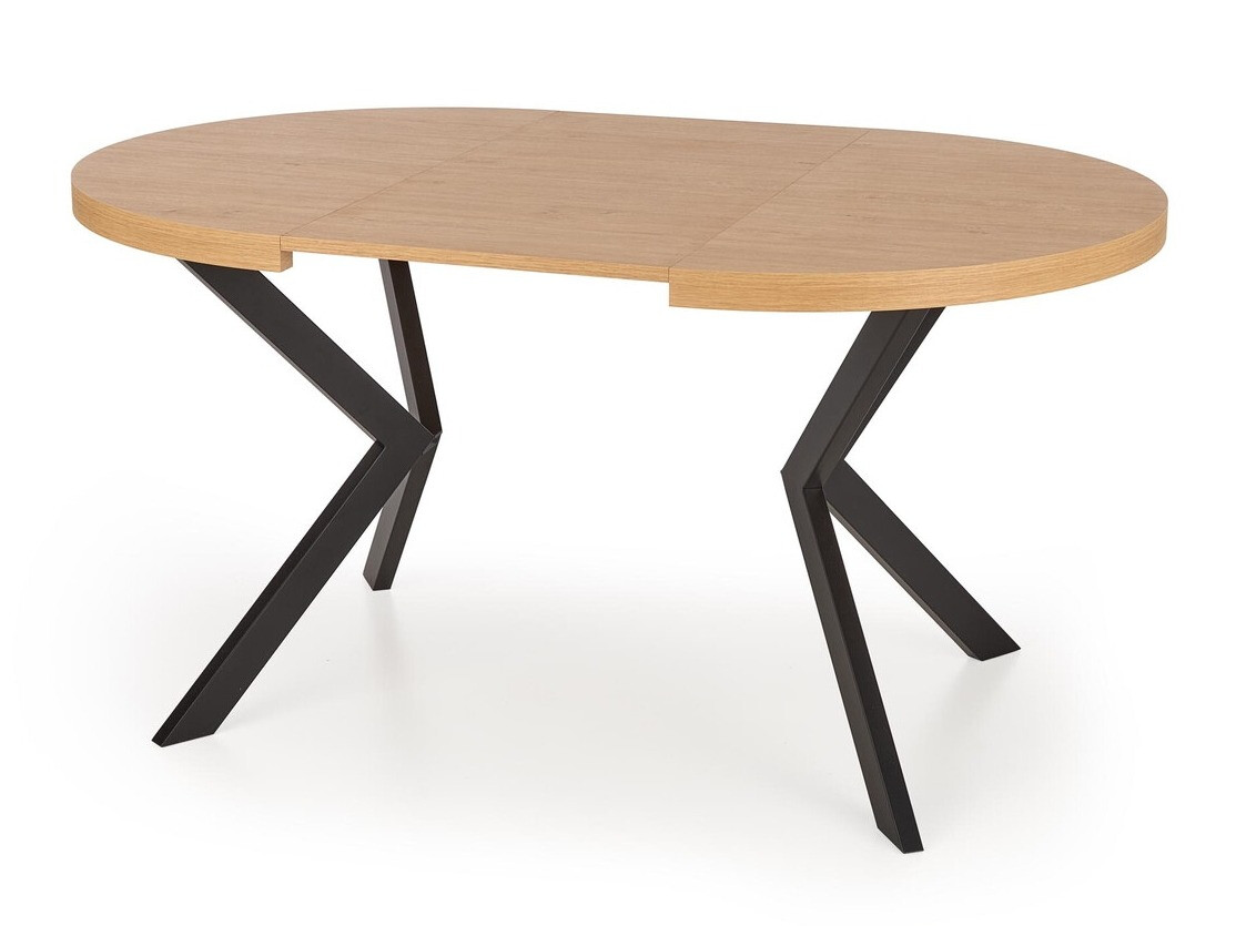 Tafel Houston 1495 (Gouden eik + Zwart)