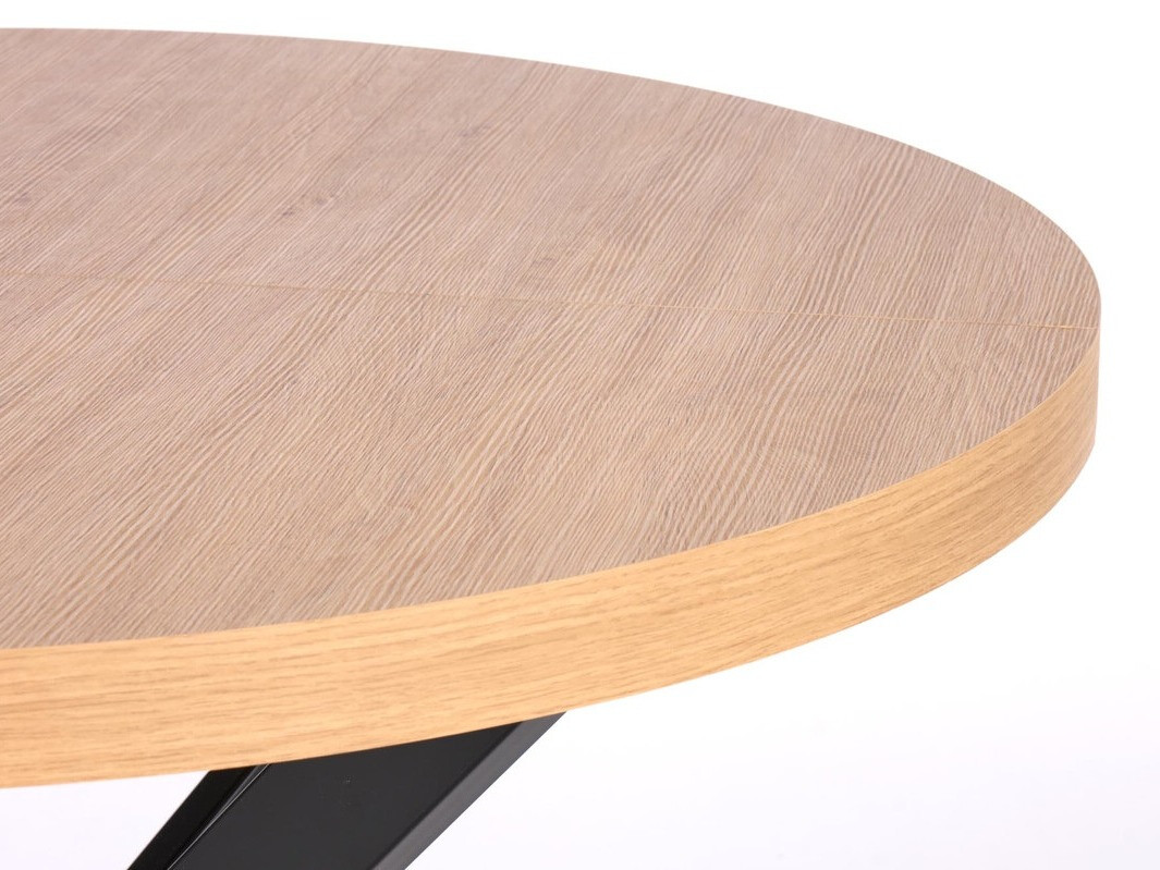 Tafel Houston 1495 (Gouden eik + Zwart)
