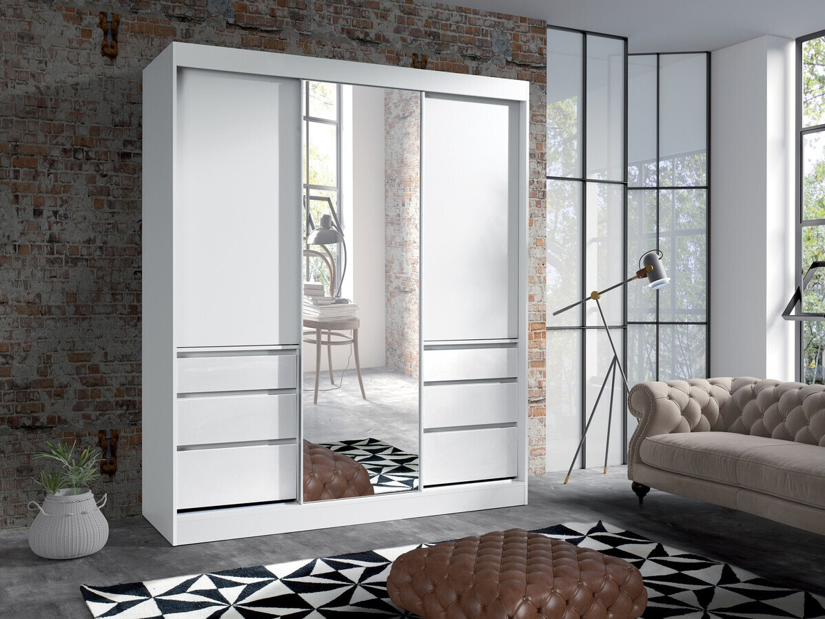 Kledingkast Toledo 120 (Wit)