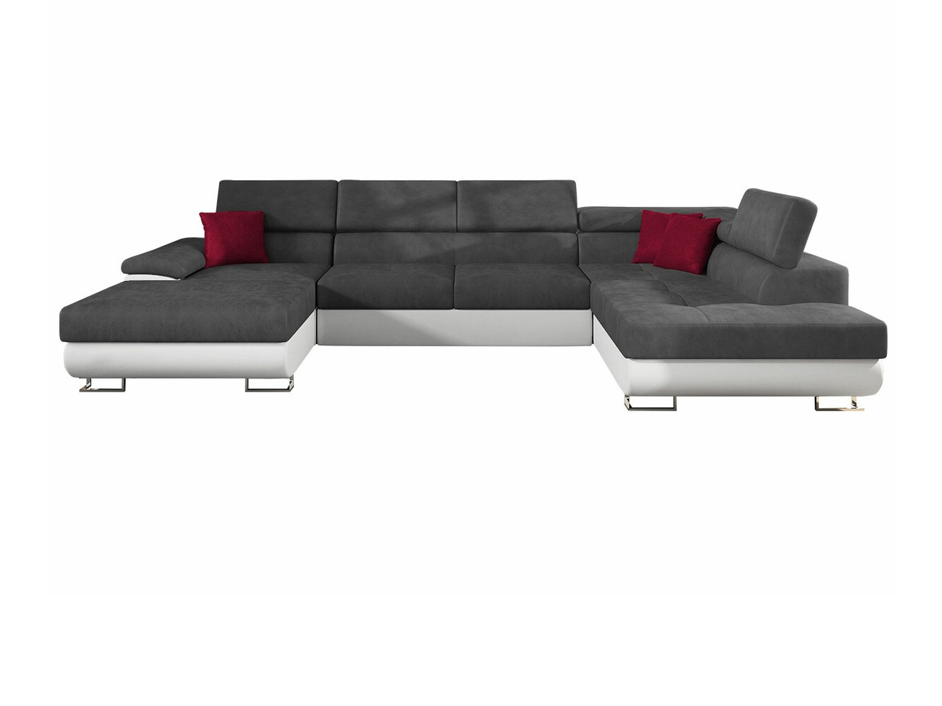 Hoekbank Comfivo Ruta IV (Soft 017 + Uttario Velvet 2971 + Kronos 02)