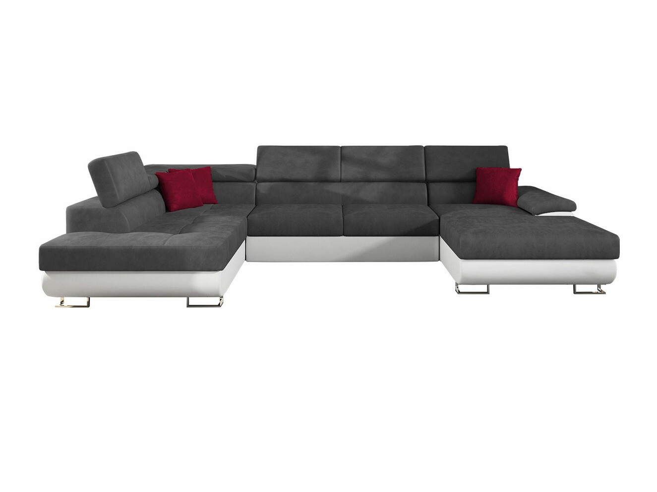 Hoekbank Comfivo Ruta IV (Soft 017 + Uttario Velvet 2971 + Kronos 02)