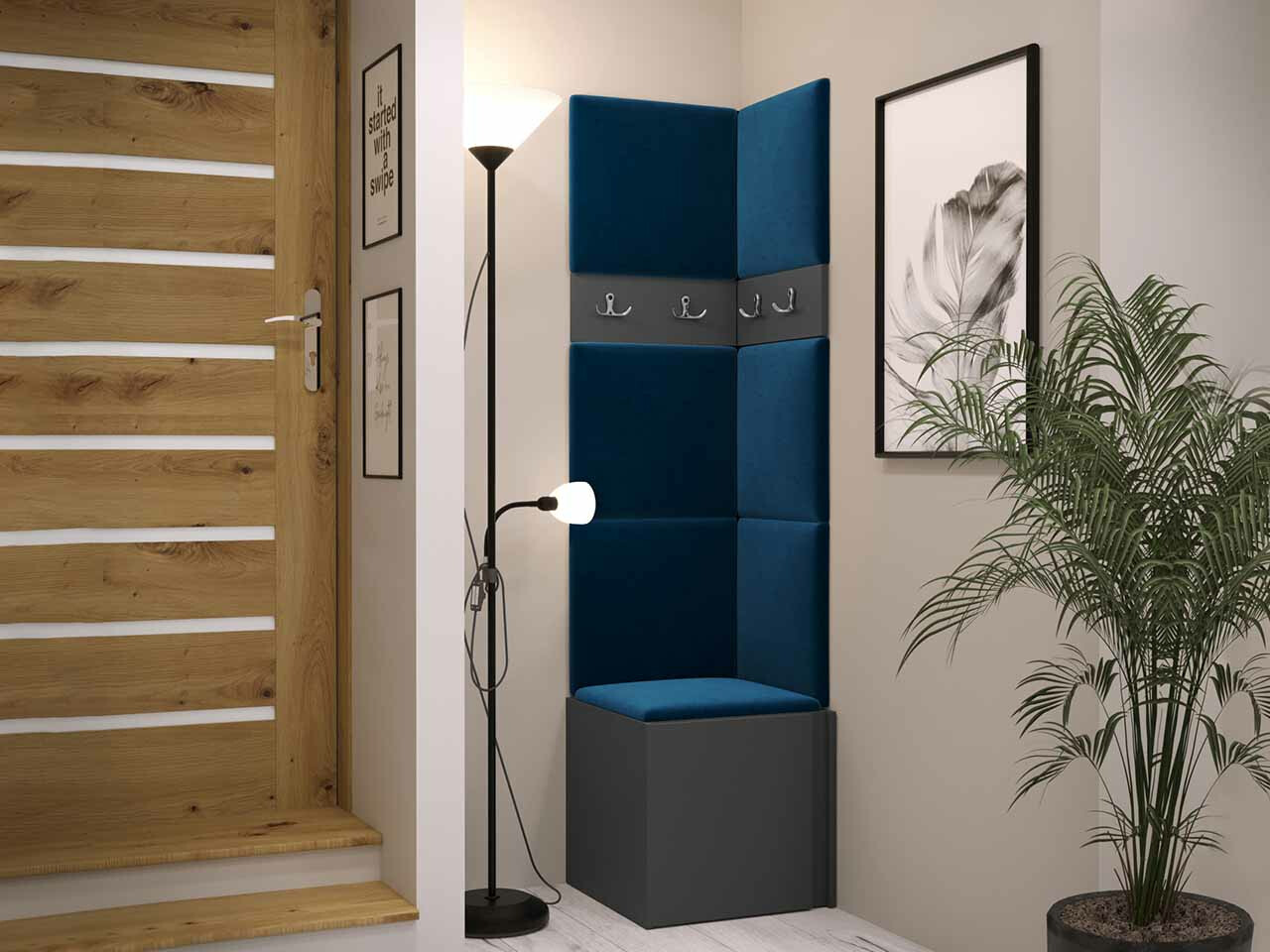 Gangmeubelset Hartford 347 (Grafiet)