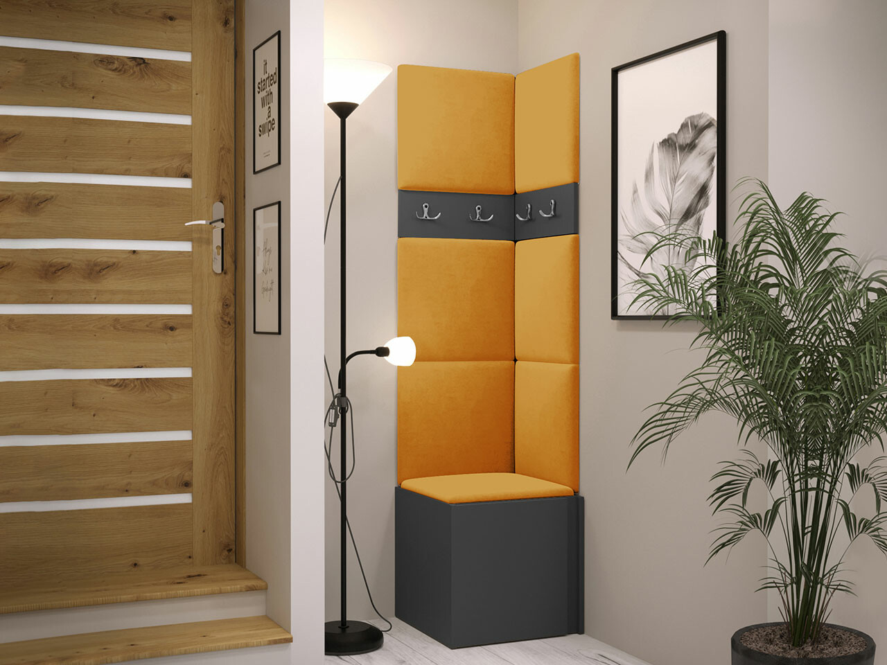 Gangmeubelset Hartford 347 (Grafiet)