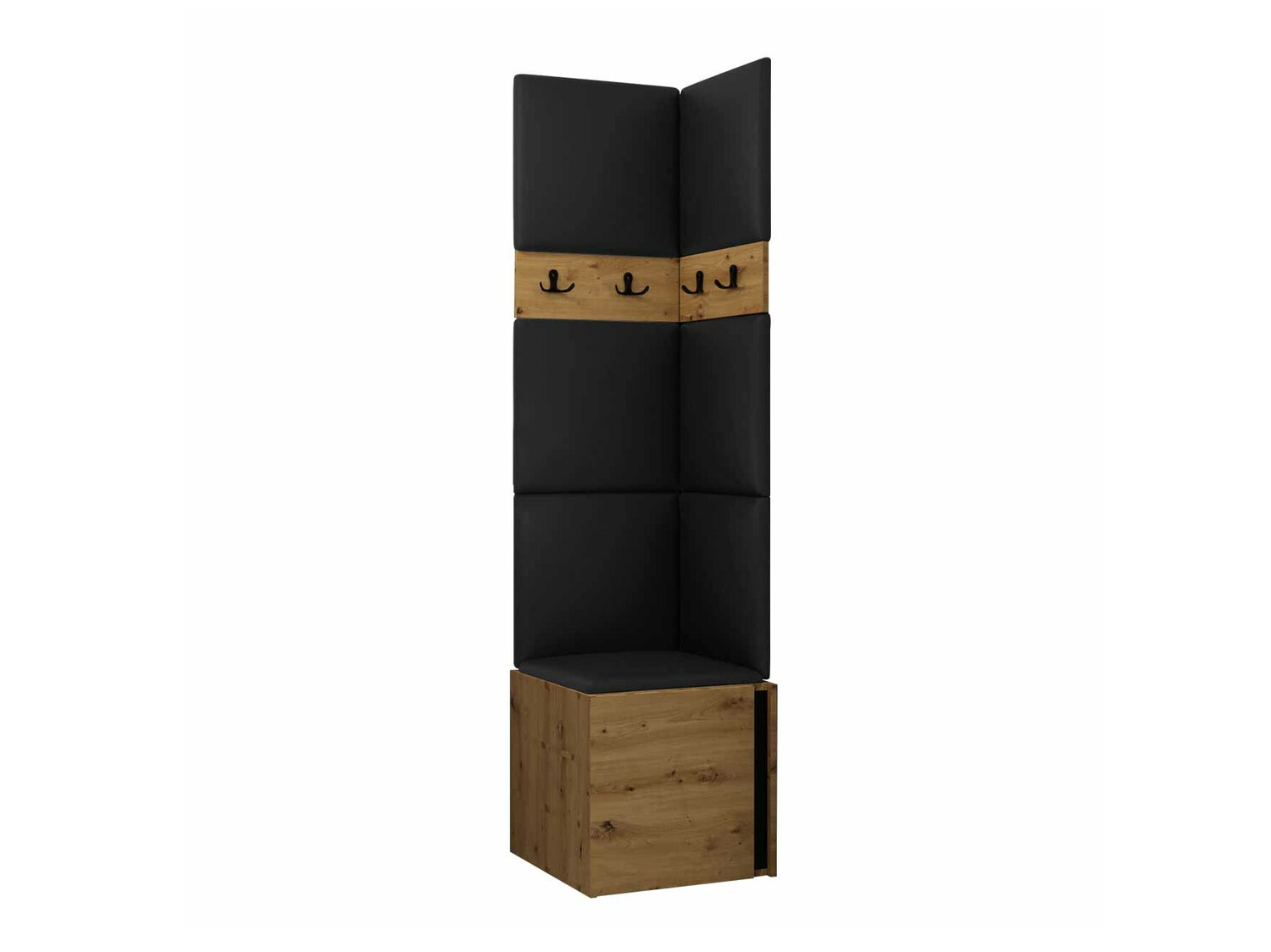 Gangmeubelset Pinis XXI (Artisan eiken + Zwart)