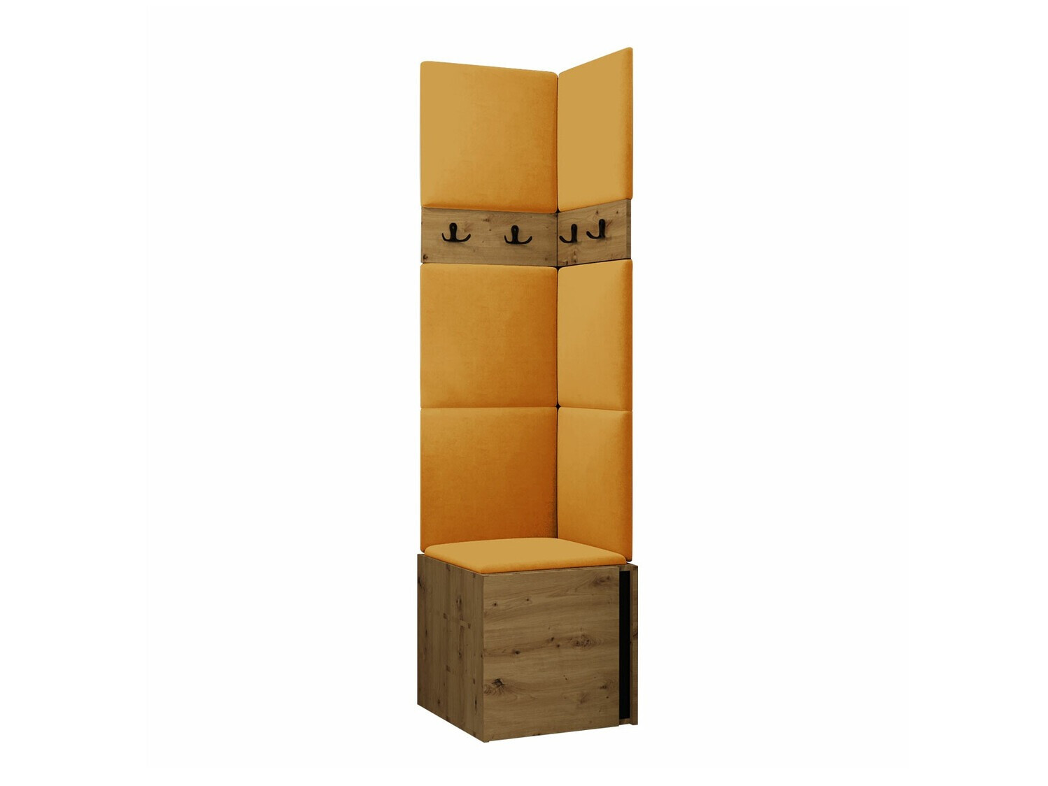 Gangmeubelset Pinis XXI (Artisan eiken + Zwart)