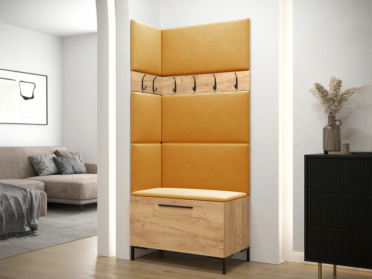 Gangmeubelset Tivsoa 103 (Craft eiken)